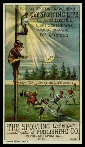 Sporting Life Trade Card Electric Light